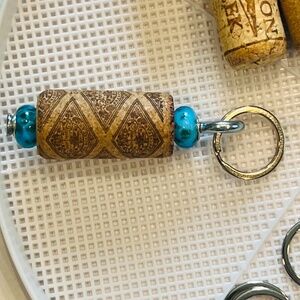 Wine Cork Keychain Kit-10 Keychains